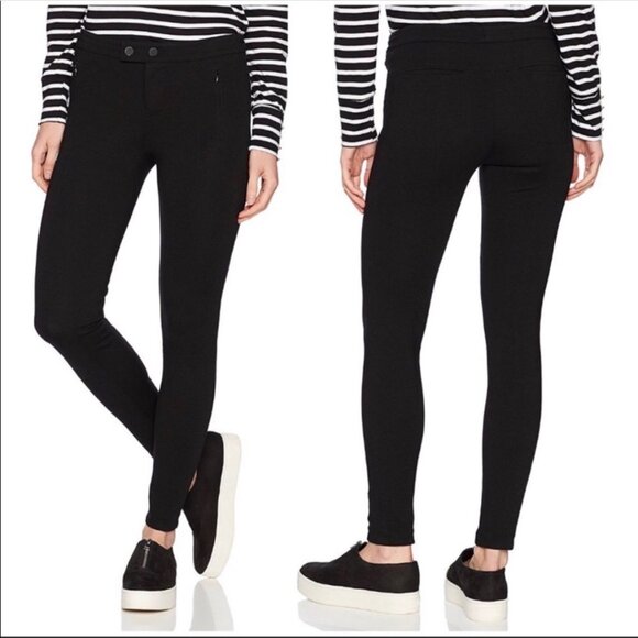 Vince Ponte Knit Ankle Pant Black Size 2 - Picture 2 of 8